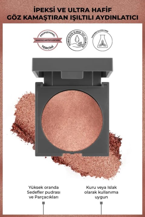 Alix Avien هایلایتر پخته درخشان - Baked Highlighter 03 Sunkissed Radiance - 11 گرم