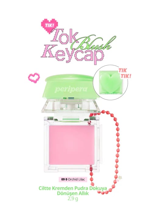PERIPERA Tok Blush Keycap (09 Orcid Lilac)