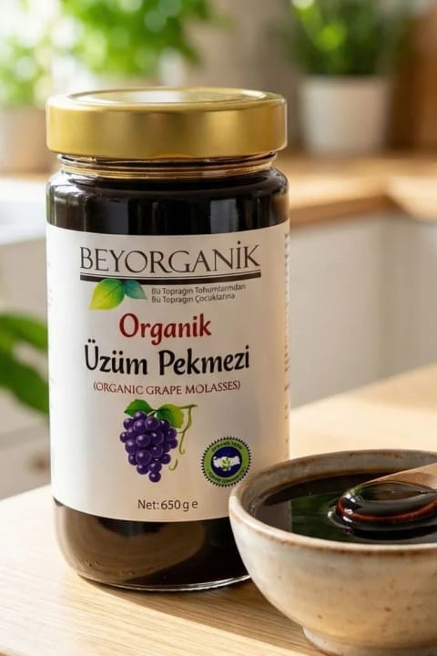 BEYORGANİK انگور ارگانیک پکمز ۶۵۰ گرم (دارای آنالیز سموم)