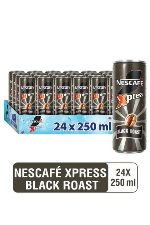 نسکافه NESCAFÉ XPRESS بلک روست قهوه سرد 250ml x24