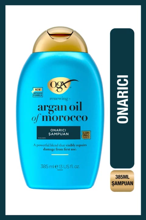 OGX Argan Oil of Morocco ترمیمکننده شامپو بدون سولفات ۳۸۵ میلیلیتر