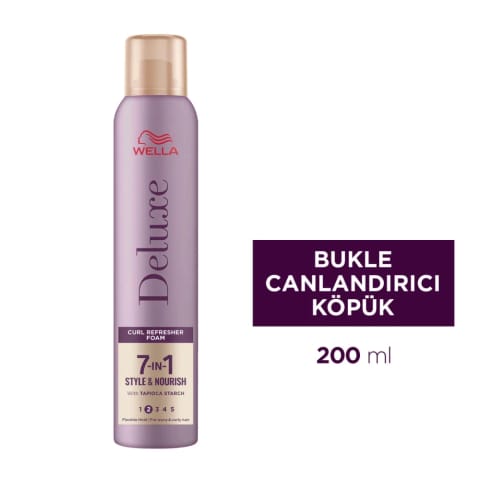 Wella Deluxe فوم احیای فر مو ۲۰۰ میلیلیتر