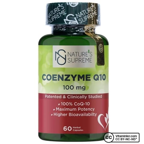 Nature's Supreme Coenzyme Q10 100 mg 60 کپسول