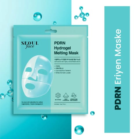 Dermal ماسک هیدروژل ذوب‌شونده PDRN 34 گرم