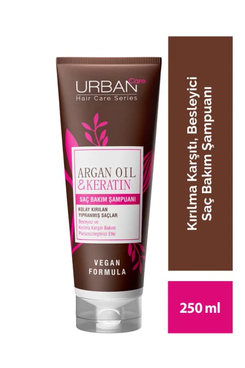 Urban Care Argan Oil & Keratin شامپو مراقبت از مو 250 میلی‌لیتری