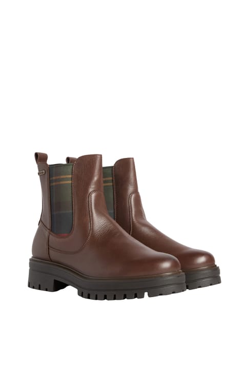 چلسی بوت Barbour Amberley TA71 چرم Dk Tan