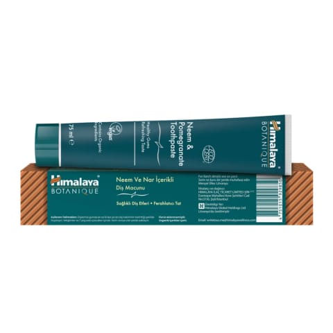 Himalaya Neem & Pomegranate خمیردندان ارگانیک ۷۵ میلیلیتر