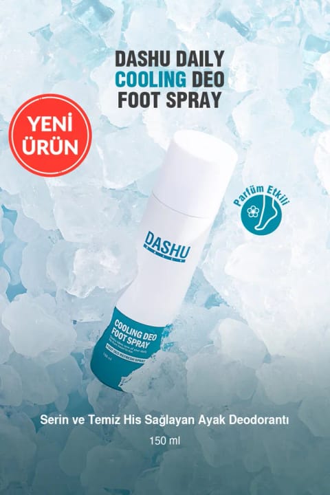 دشو اسپری دئودورانت پا با حس خنکی و تمیزی Daily Cooling Deo Foot Spray