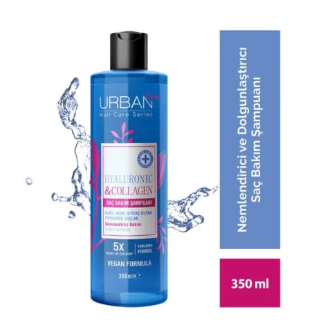 شامپوی مراقبت از مو Urban Care Hyaluronic & Collagen اکسترا حجم‌دهنده 350ml