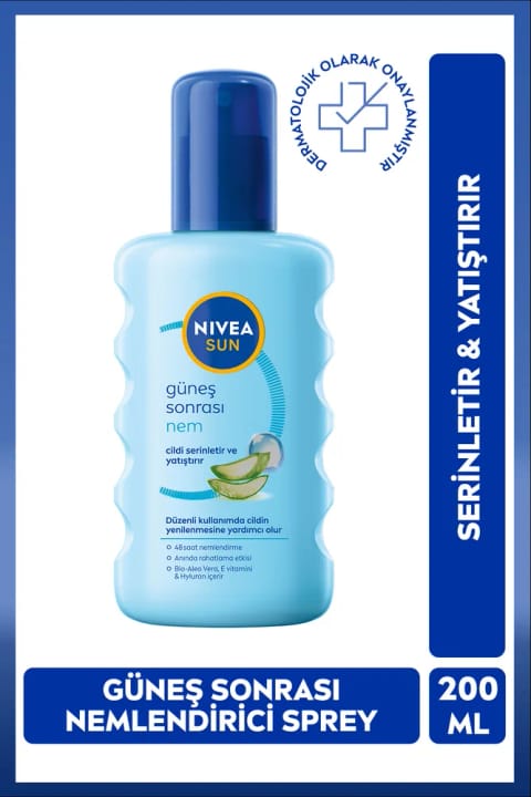 NIVEA SUN اسپری مرطوبکننده و خنککننده بدن پس از آفتاب ۲۰۰ میلیلیتر