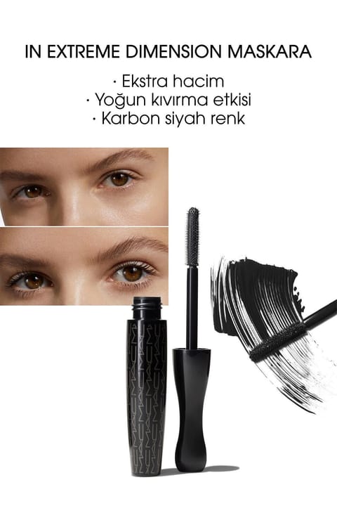 ریمل M.A.C مدل In Extreme Dimension 3D Black Lash حجم 13 میلیلیتر - حجم بالا Pssn176