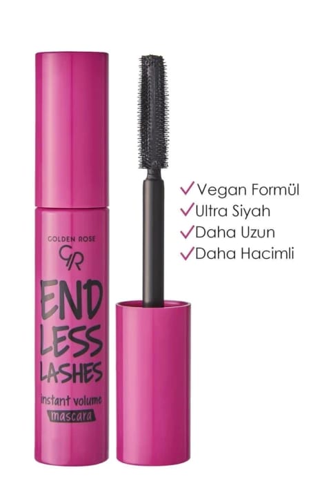 Golden Rose Endless Lashes Mascara - ماسکارای حجمدهنده و بلندکننده