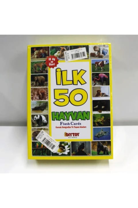 Diytoy اولین ۵۰ کارت فلش حیوانات