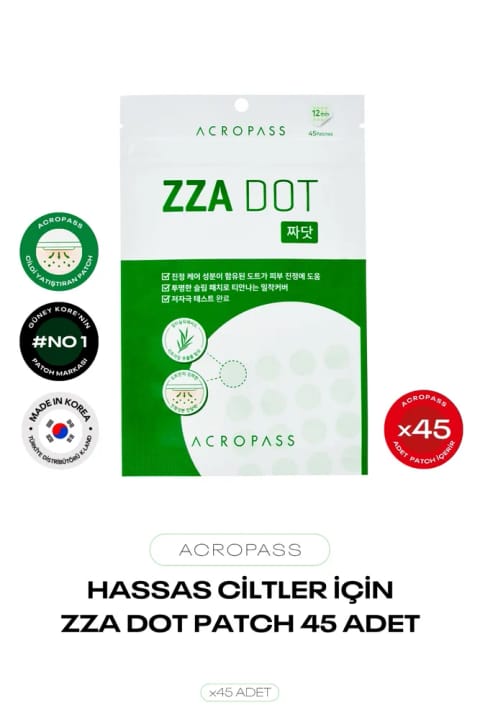 ACROPASS میکرو نقطهای سالیسیلیک اسید بند ZZA Dot ۴۵ عددی