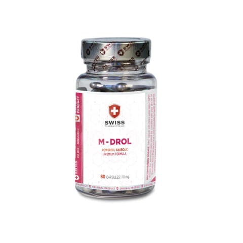 Swiss M-Drol 10 mg 80 Caps