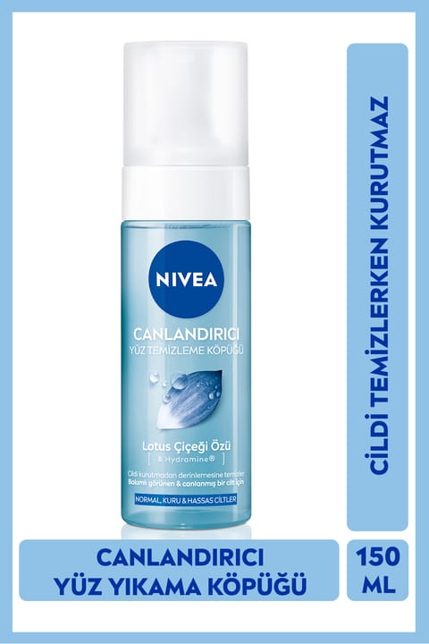NIVEA پاککننده و طراوتبخش با عصاره گل نیلوفر آبی