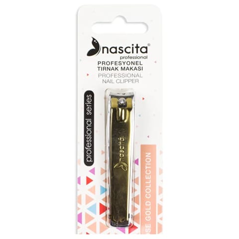 قیچی ناخن حرفهای بزرگ Nascita Gold 18
