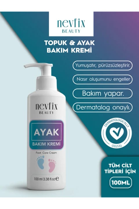 Nevfix Beauty کرم مراقبت از پا 100 میلی‌لیتر