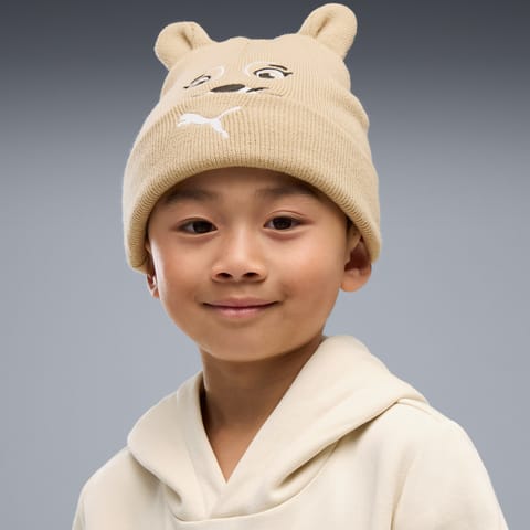 کلاه بافت کودکان Puma Animal Mid Crown کرم