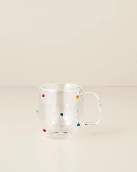 ماگ دو جداره بوروسیلیکات Peblina 250 ml شفاف