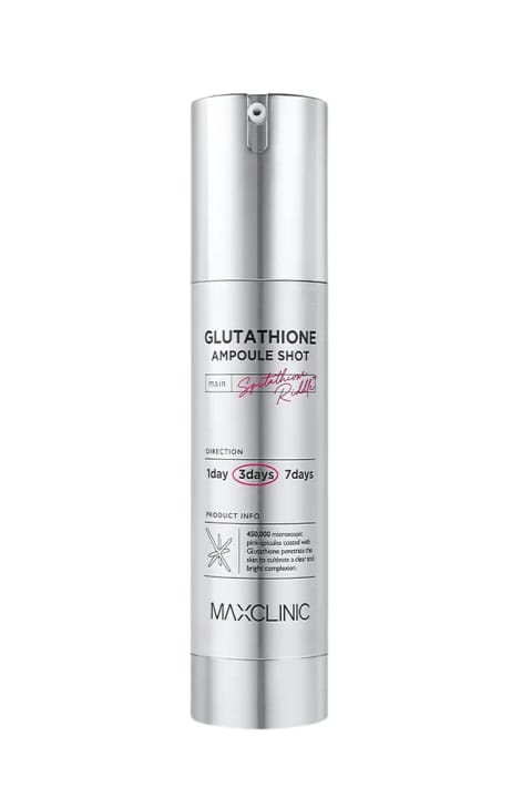 MAXCLINIC آمپول روزانه حاوی Pink Spicule، Glutathione و Collagen