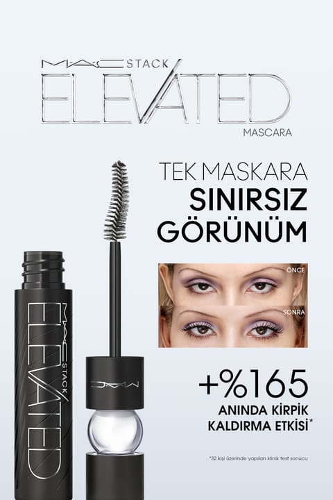 ریمل MACStack Elevated برند MAC / رنگ BLACK STACK