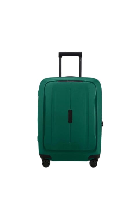 چمدان کابین Samsonite Essens سبز آکاردئونی 55/20