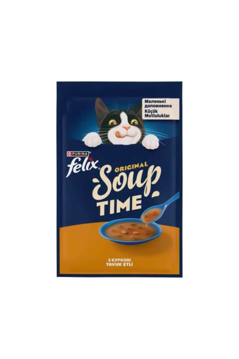 Felix Soup Chicken سوپ مرغ برای گربه ۴۸ گرم