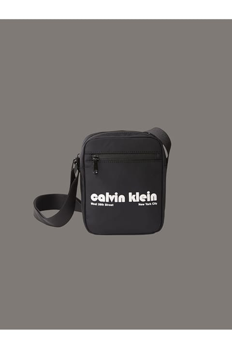 کیف دوشی مردانه Calvin Klein CKJ Graphic CK Reporter