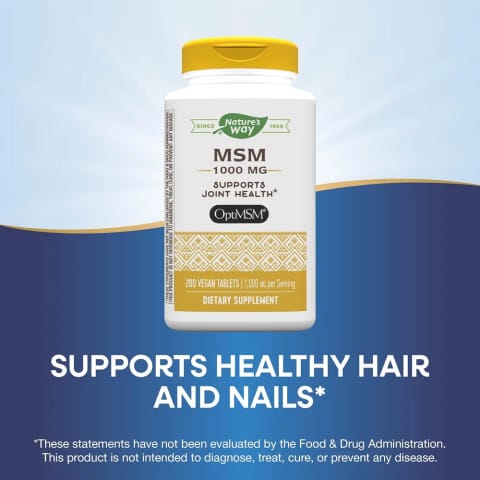 Nature's Way MSM 1000 mg