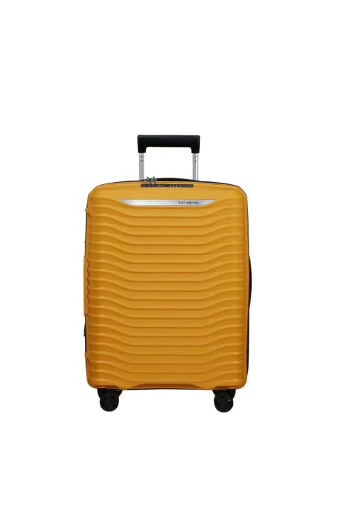 چمدان کابین Samsonite Upscape زرد 55/20 آکاردئونی