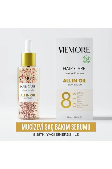 Viemore سرم موی گیاهی زعفرانی ضد ریزش و احیاکننده وگان