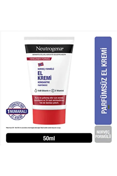 Neutrogena کرم دست بدون عطر 50 میلی‌لیتر