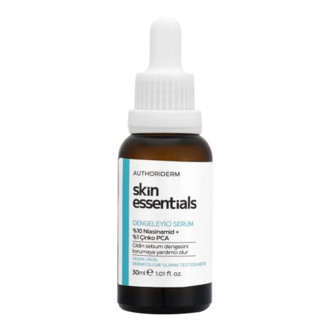 Authoriderm سرم تعادلبخش صورت با 10% Niacinamide و 1% Zinc PCA - 30 میلیلیتر