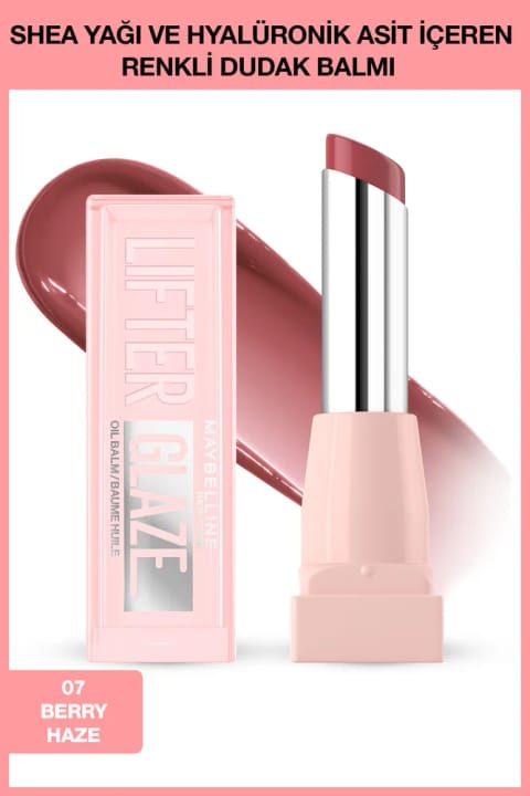 Maybelline New York Lifter Glaze رژ لب رنگی حاوی روغن شی و هیالورونیک اسید