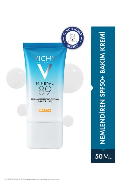 ویشی مینرال ۸۹ فلوئید روزانه مرطوبکننده SPF50+ ضدآفتاب ۵۰ میلیلیتر