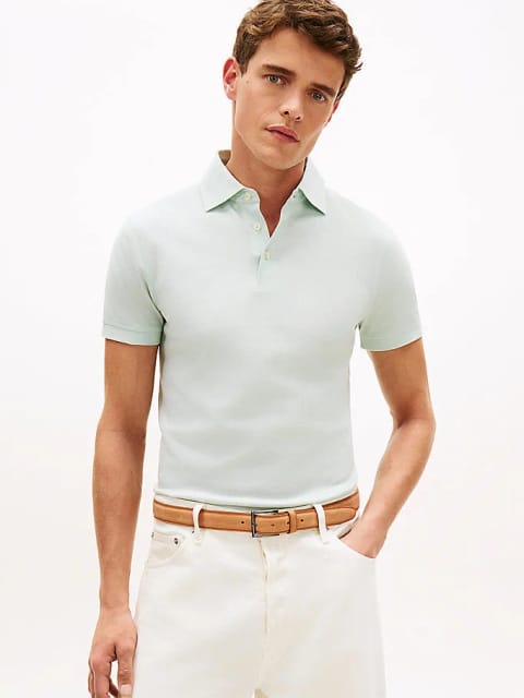 تیشرت پولو یقه باز Tommy