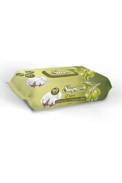 Sleepy دستمال مرطوب روغن زیتون ۹۰ عددی