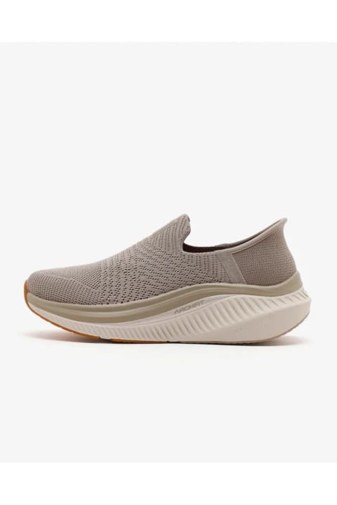 SKECHERS GO WALK MAX CUSHIONING ARCH FIT زنانه کرم/طلایی کفش پیادهروی ۱...