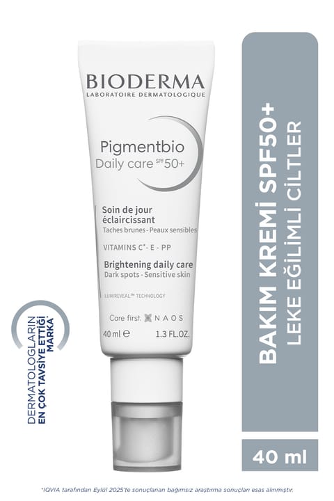 Bioderma Pigmentbio کرم مراقبت روزانه ضدآفتاب SPF50+ حجم 40ml