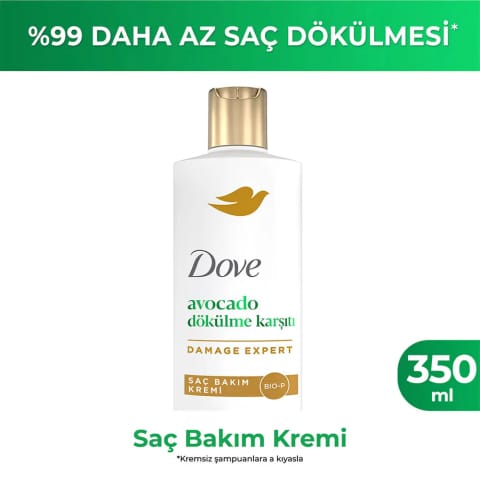 Dove کرم مراقبت مو ضد ریزش آووکادو 350 میلی‌لیتر
