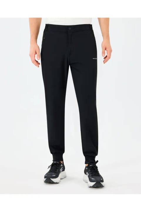 SKECHERS مردانه شلوار جoggér مشکی زیپدار کناری مدل Micro Coll.