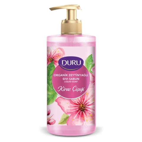 Duru صابون مایع گل گیلاس با روغن زیتون ارگانیک ۵۰۰ میلیلیتر