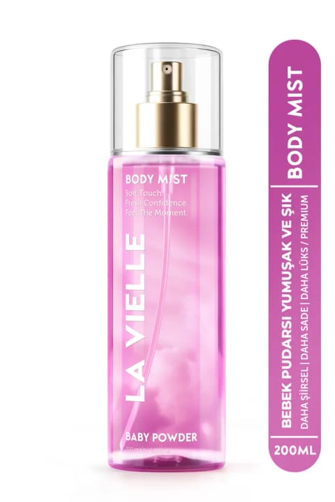 La Vielle Body Mist عطر بیبی پودر ۲۰۰ میلیلیتر