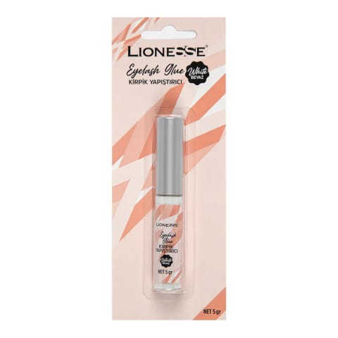 Lionesse چسب مژه سفید 5 گرم