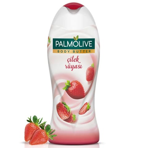 Palmolive Body Butter حمام و دوش ژل رؤیای توت‌فرنگی 500 میلی‌لیتر