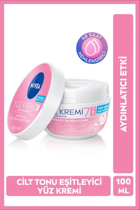 NIVEA کرم مرطوب‌کننده و یکدست‌کننده پوست صورت SPF15