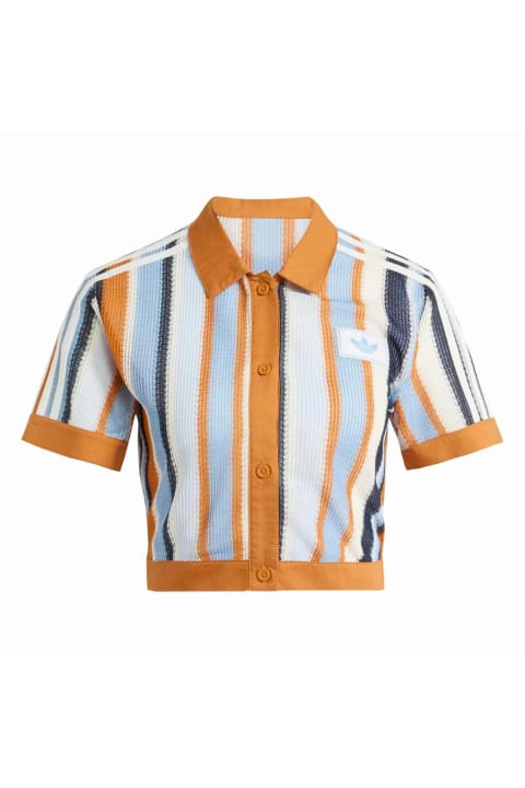 تیشرت پولو کراپ زنانه ادیداس چندرنگ CROPPED POLO KY8139