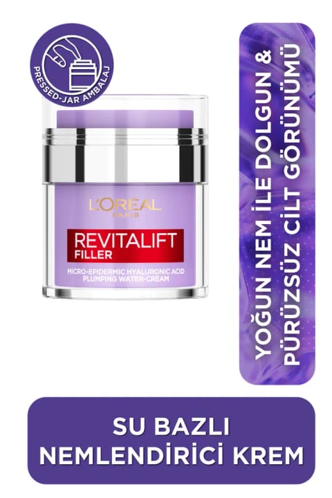 L'Oreal Paris Revitalift Filler حجمدهنده آبرسان پایه آب