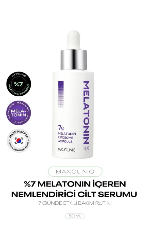 MAXCLINIC سرم صورت حاوی 7% ملاتونین لیپوزوم آمپول